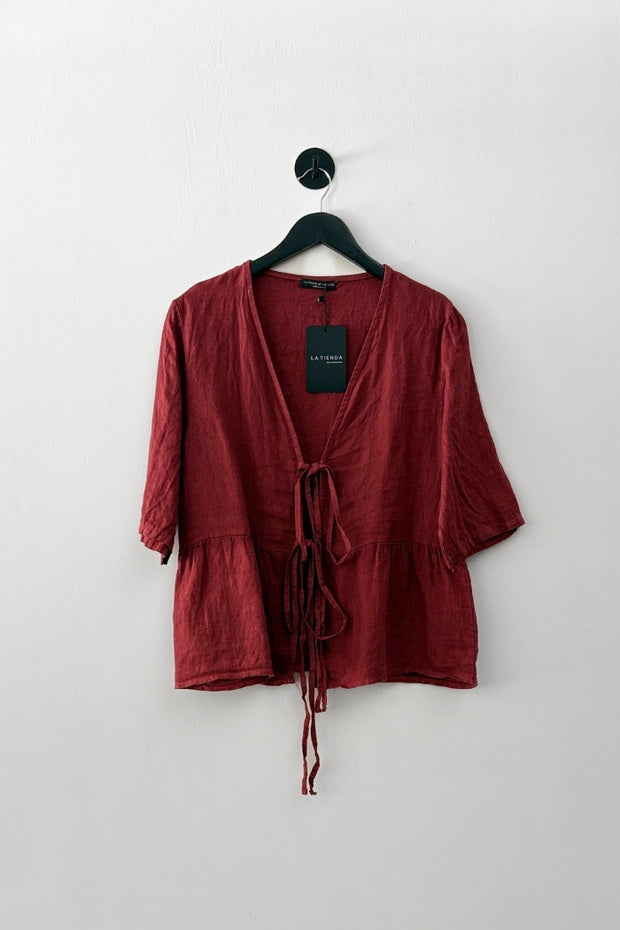 BLUSA BONAFILIA LINO