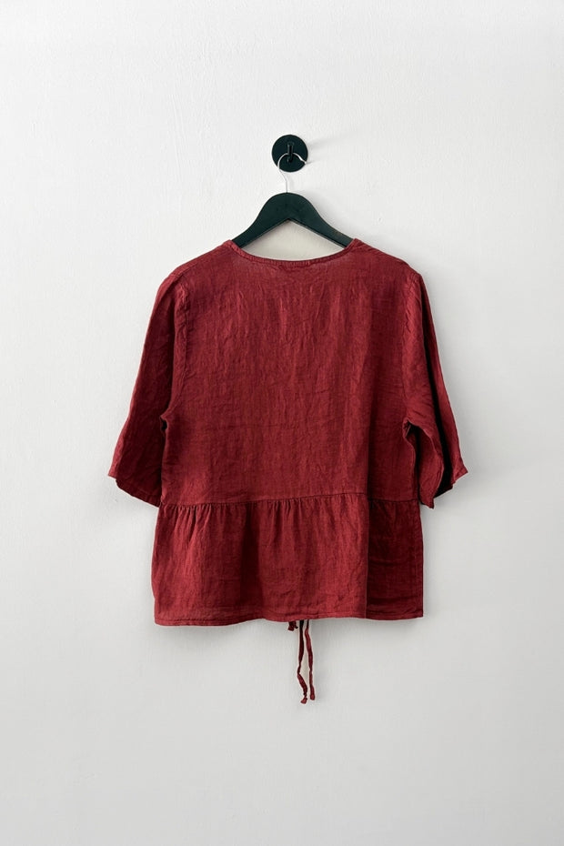 BLUSA BONAFILIA LINO