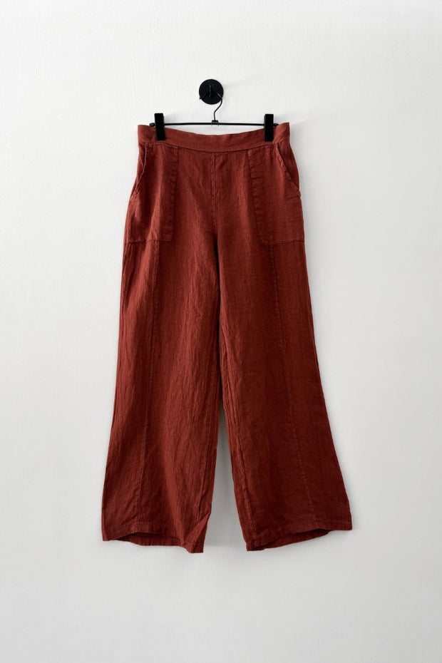 PANTALON OLIVIA LINO