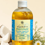 SHAMPOO ILUMINADOR RUBIOS PLAYERAS MANZANILLA Y ALOE / DELASAVIA
