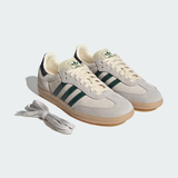 ZAPATILLAS SAMBA OG CREAM WHITE/GREEN / ADIDAS