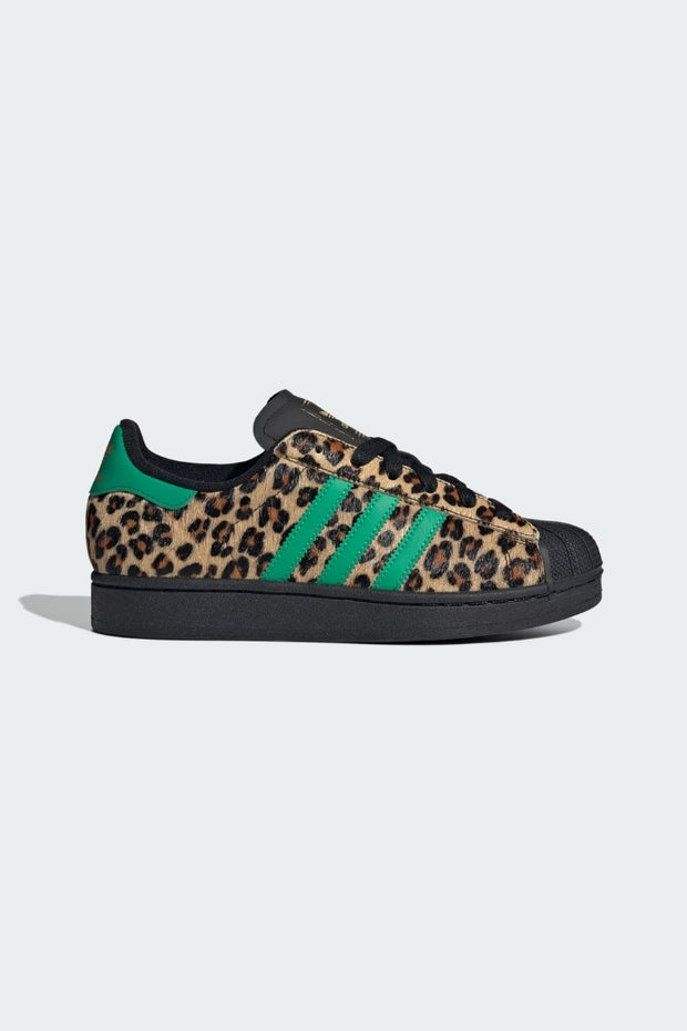 ZAPATILLAS SUPERSTAR II W BLACK/GREEN / ADIDAS