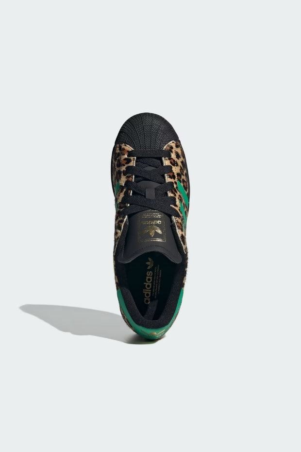 ZAPATILLAS SUPERSTAR II W BLACK/GREEN / ADIDAS