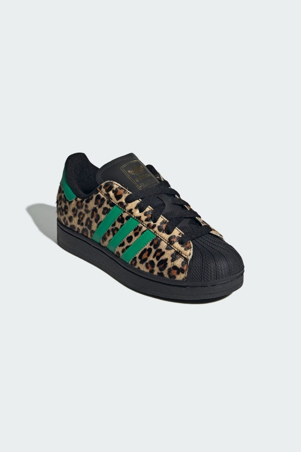 ZAPATILLAS SUPERSTAR II W BLACK/GREEN / ADIDAS