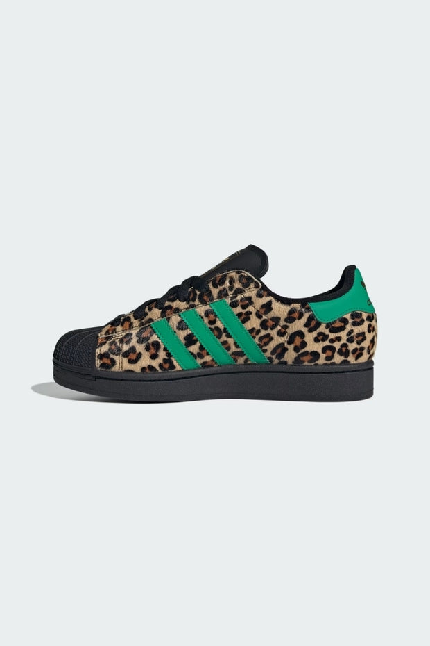 ZAPATILLAS SUPERSTAR II W BLACK/GREEN / ADIDAS