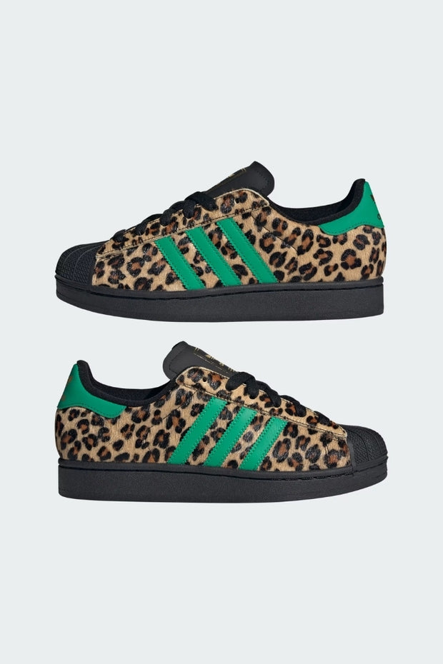 ZAPATILLAS SUPERSTAR II W BLACK/GREEN / ADIDAS