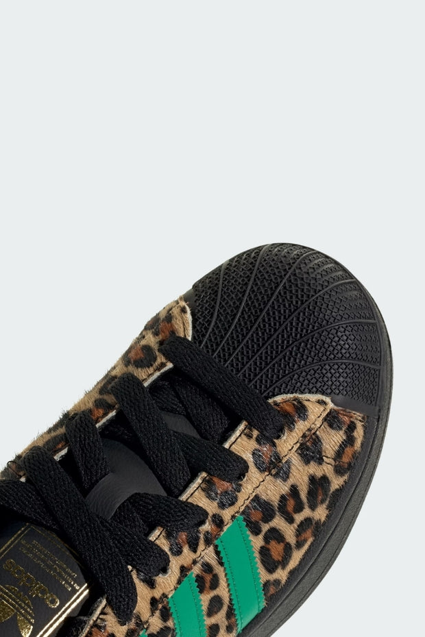 ZAPATILLAS SUPERSTAR II W BLACK/GREEN / ADIDAS