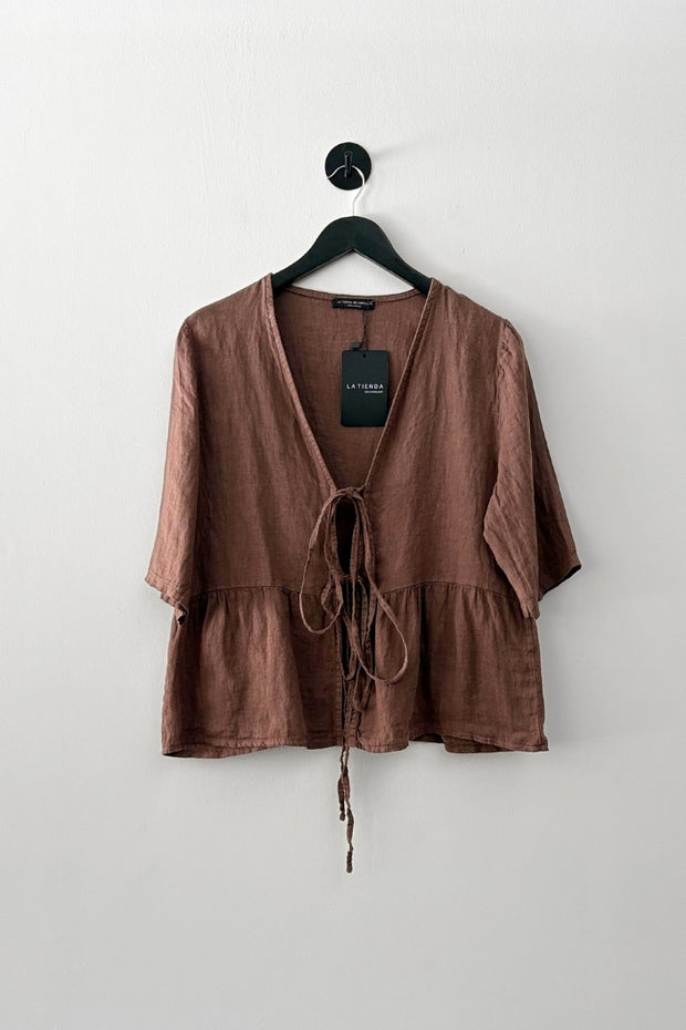 BLUSA BONAFILIA LINO