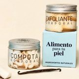 EXFOLIANTE Y COMPOTA CORPORAL COCO VAINILLA / DELASAVIA