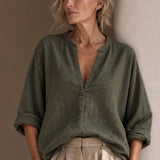BLUSA ALICE LINO
