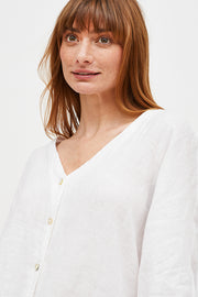 BLUSA ELEANOR LINO