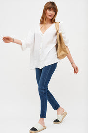BLUSA ELEANOR LINO