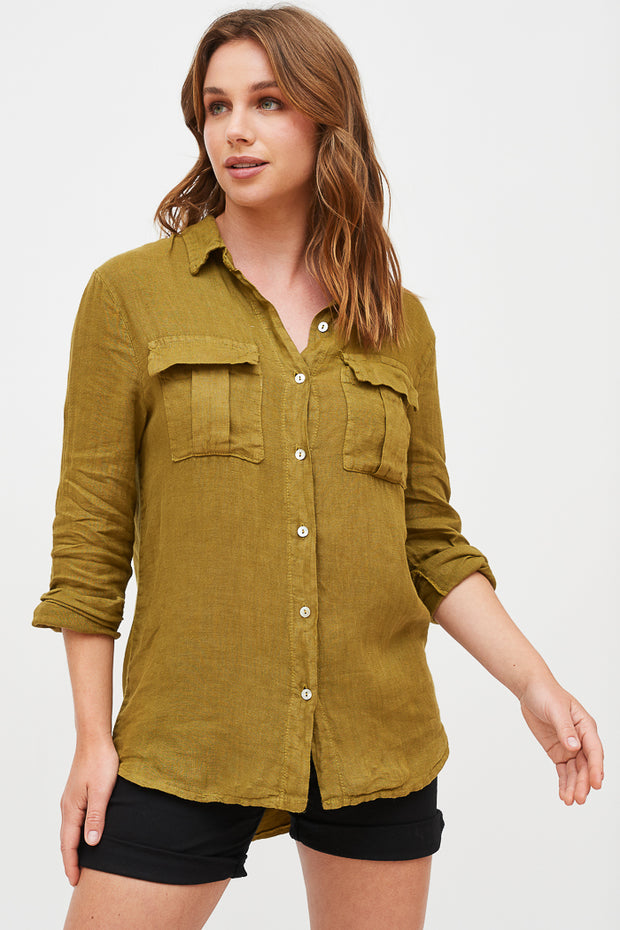 BLUSA FILIPA LINO SALE