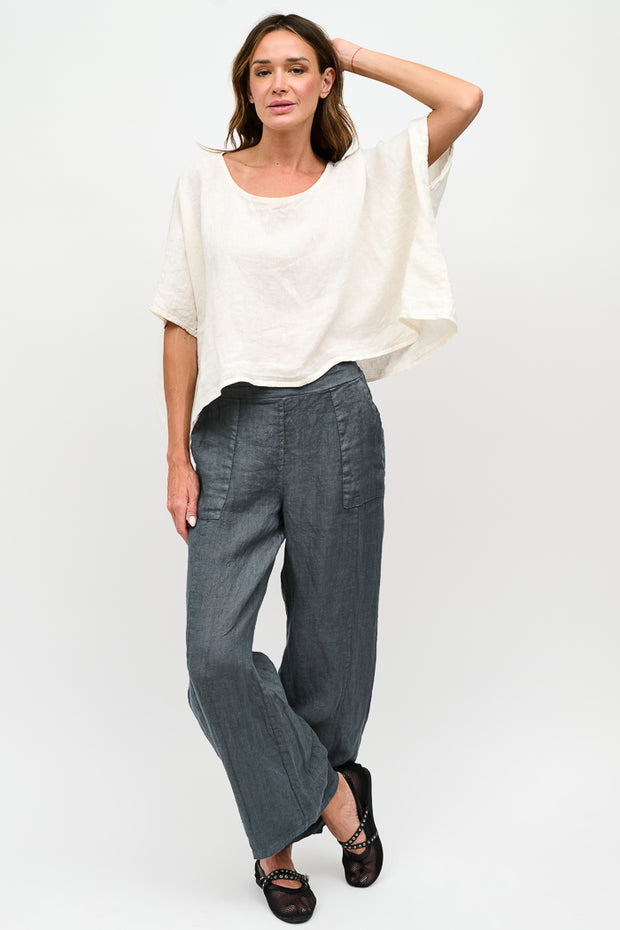 PANTALON OLIVIA LINO