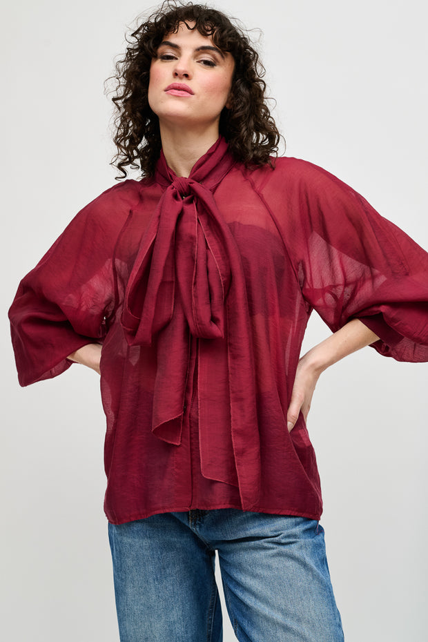 BLUSA MANGA GLOBO