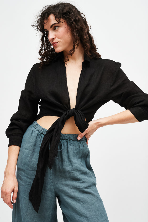 BLUSA OLGA LINO