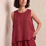 BLUSA URSULA LINO
