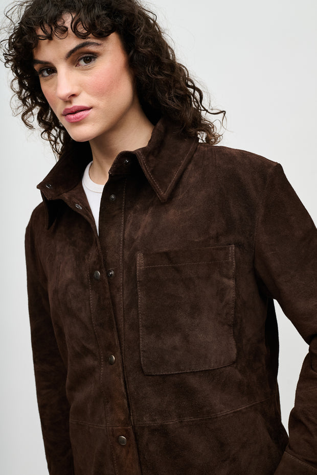 CAMISA OVER GAMUZA