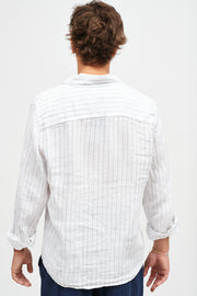 CAMISA PAOLO LINO RAYAS