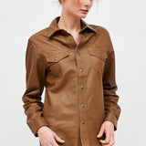 CAMISA POLA CUERO SALE