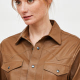 CAMISA POLA CUERO SALE