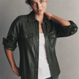 CAMISA POLA CUERO SALE
