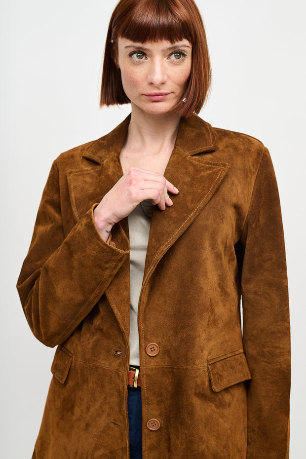 CHAQUETA ALANA GAMUZA