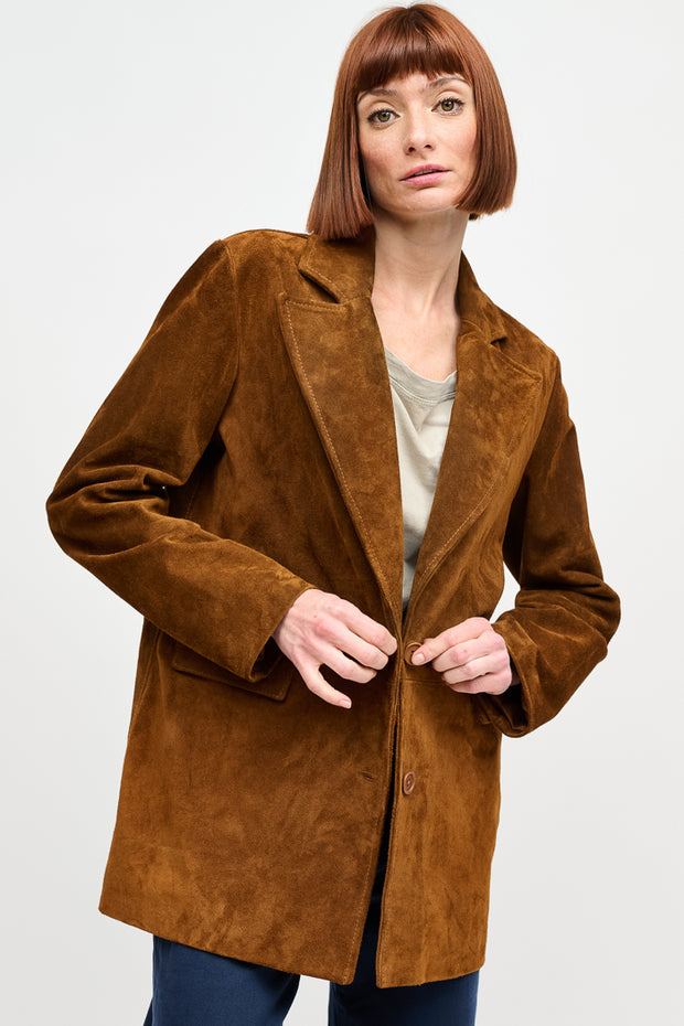 CHAQUETA ALANA GAMUZA