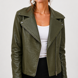 CHAQUETA ANNA CUERO SALE