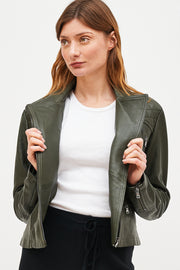CHAQUETA ANTONELLA CUERO