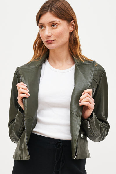CHAQUETA ANTONELLA CUERO SALE