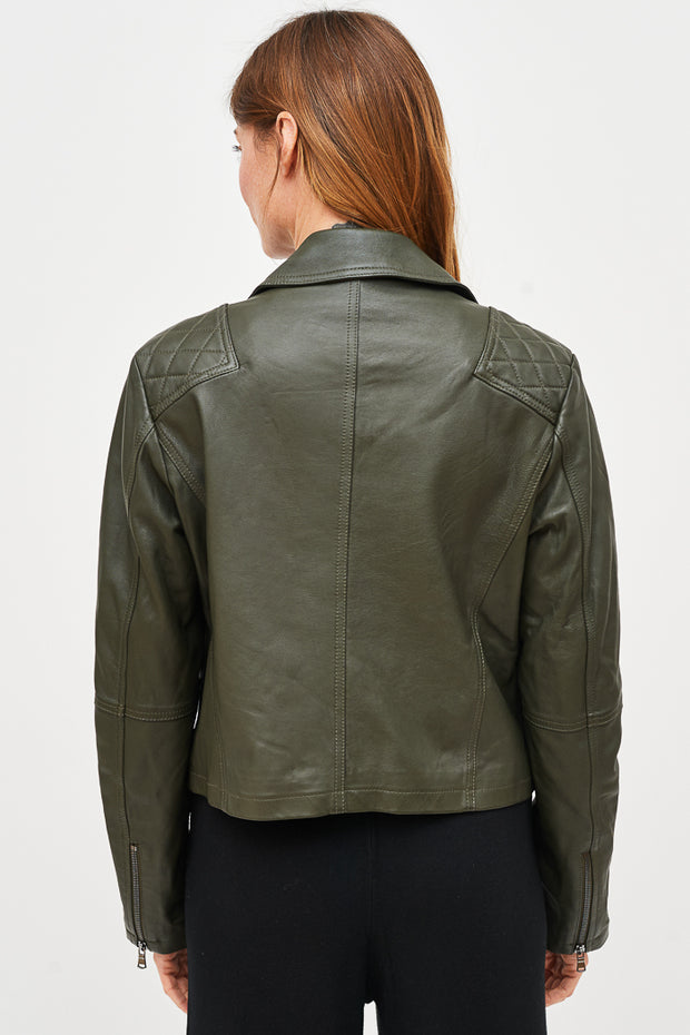 CHAQUETA ANTONELLA CUERO