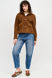 CHAQUETA BEA GAMUZA