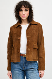 CHAQUETA BEA GAMUZA
