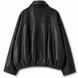 CHAQUETA BOMBER CUERO