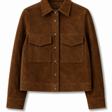 CHAQUETA DARLA GAMUZA