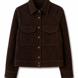 CHAQUETA DARLA GAMUZA