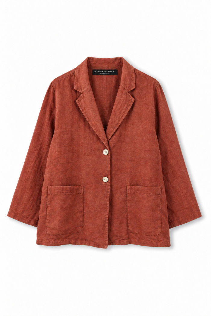 CHAQUETA MOIRA LINO