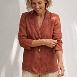CHAQUETA MOIRA LINO