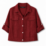CHAQUETA PIA LINO