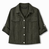 CHAQUETA PIA LINO