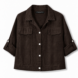 CHAQUETA PIA LINO