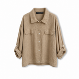 CHAQUETA ROSETTA LINO