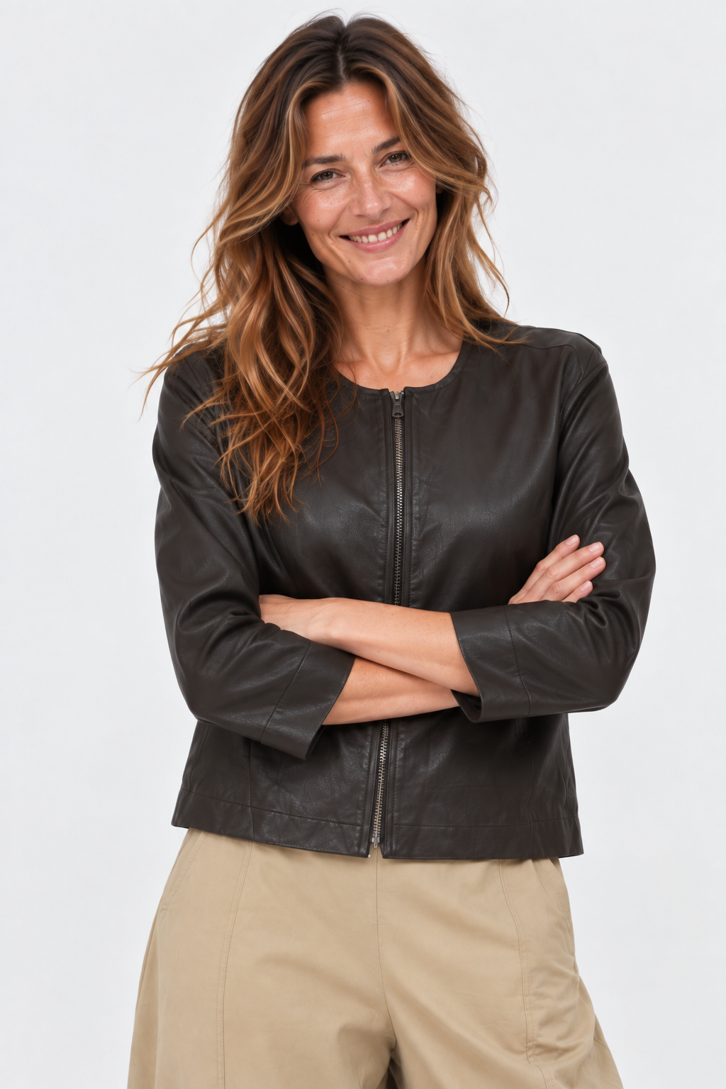 CHAQUETA STELLA CUERO