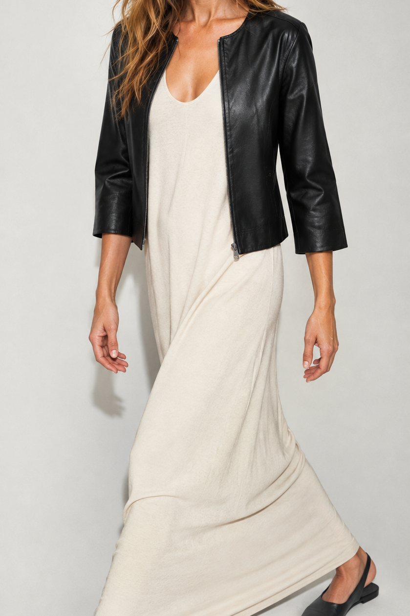 CHAQUETA STELLA CUERO