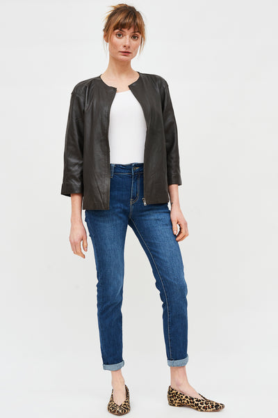 CHAQUETA STELLA CUERO