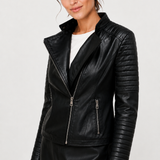 CHAQUETA TELMA CUERO