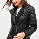 CHAQUETA TELMA CUERO