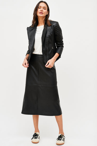 CHAQUETA TELMA CUERO