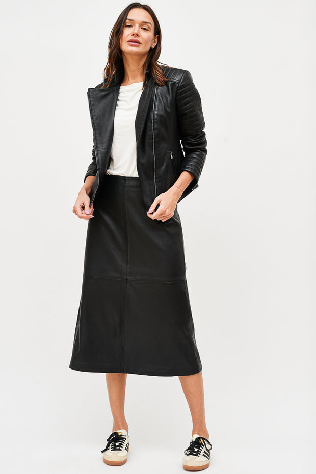 CHAQUETA TELMA CUERO